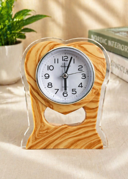 Elam Geremy quartz Table Clock – Luxury Home Decor Timepiece