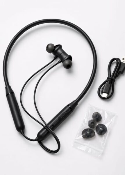 Oraimo Necklace Neo OEB-310 Original Premium Wireless Neckband Earphones with HeavyBass™, 30H Playtime, ENC Noise Reduction & Type-C Fast Charging